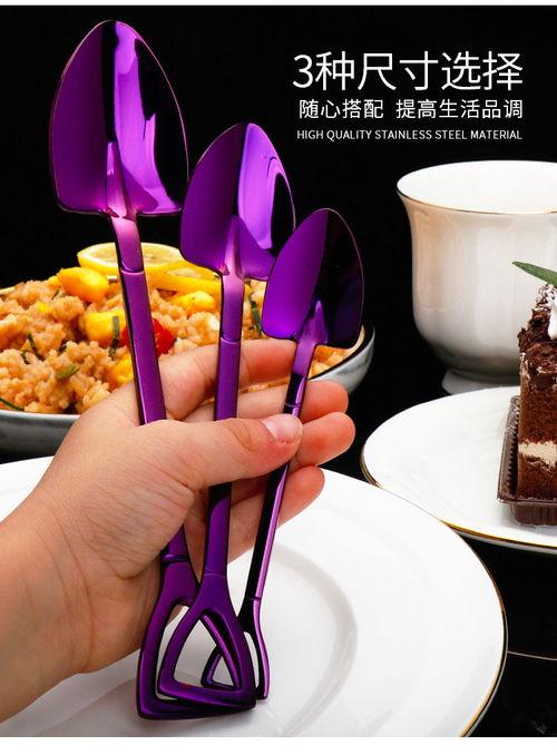 网红吃瓜神器不锈钢勺子,不锈钢勺子的独特魅力与实用解析